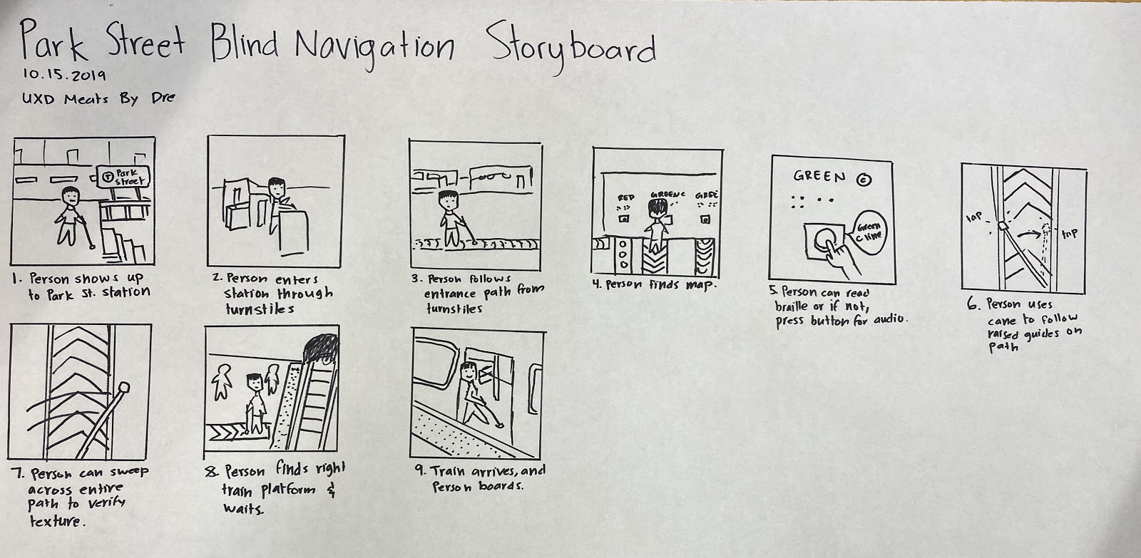 Park Street Storyboard